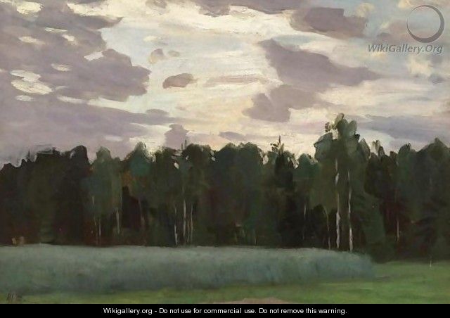 Landscape at Dusk - Nikolai Alexandrovich Klodt