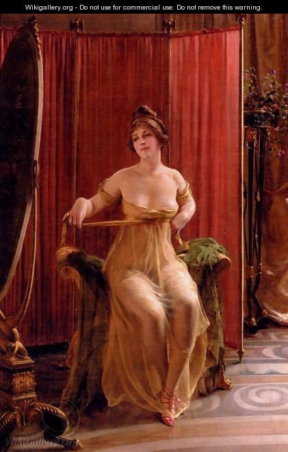In The Dressing Room - Charles Joseph Frederick Soulacroix