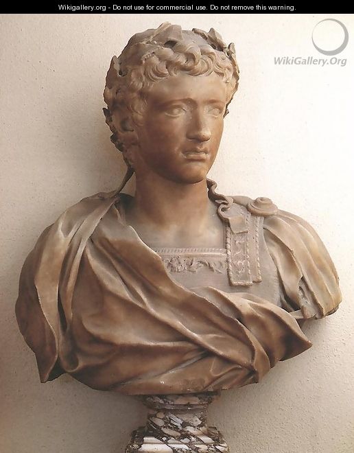 Bust of Young August - Pierre Puget