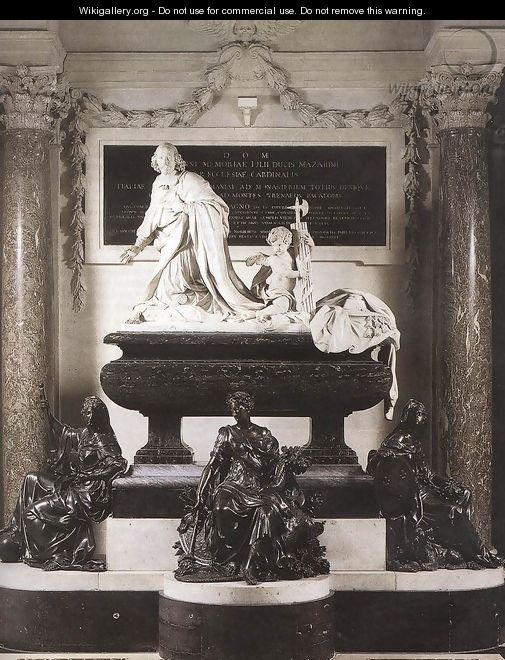 Funeral Monument of Mazarin - Antoine Coysevox