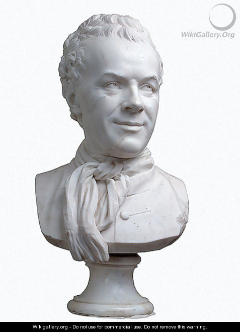 Portrait of the Sculptor Falconet - Marie-Anne Collot