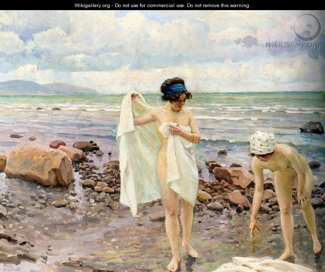 Badende Kvinder (The Bathers) - Paul-Gustave Fischer