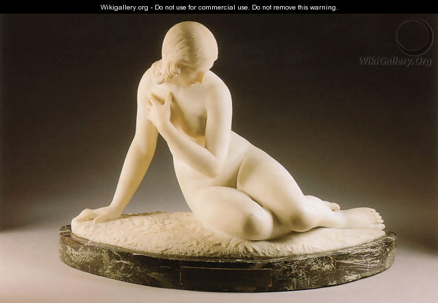 Eve At The Fountain - Edward Hodges Baily
