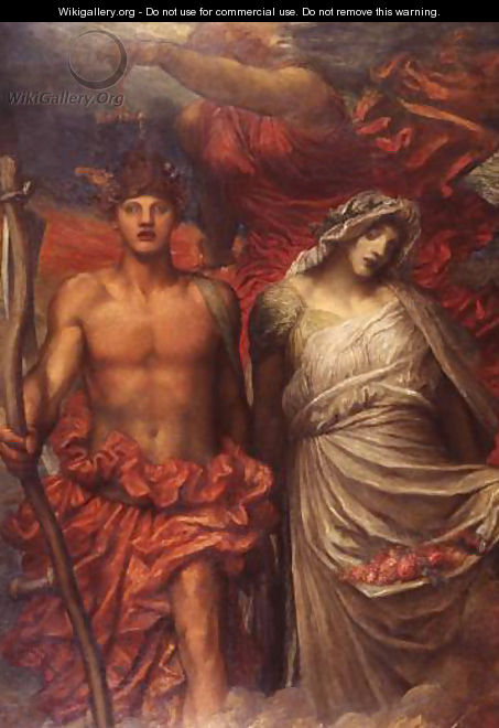 Time, Death and Judgement - George Frederick Watts