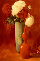 Vases And Flowers - Emil Carlsen