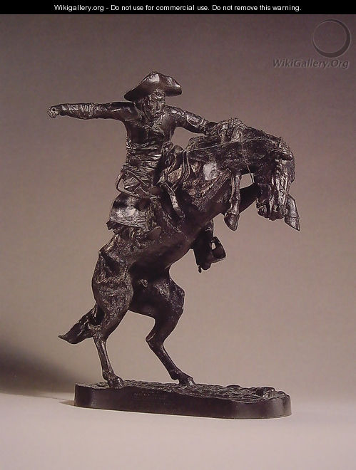 The Bronco Buster I - Frederic Remington