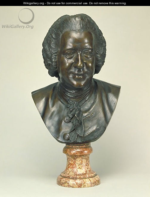 Portrait of Pierre-Louis-Marie Maloit [1730-1810] - Jean-Baptiste Pigalle