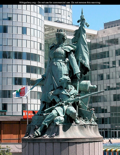 Monument aux Defenseurs de Paris - Louis-Ernest Barrias