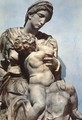 Medici Madonna [detail: 1] - Michelangelo Buonarroti