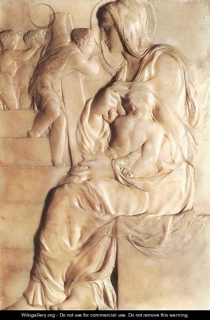 Madonna of the Stairs - Michelangelo Buonarroti