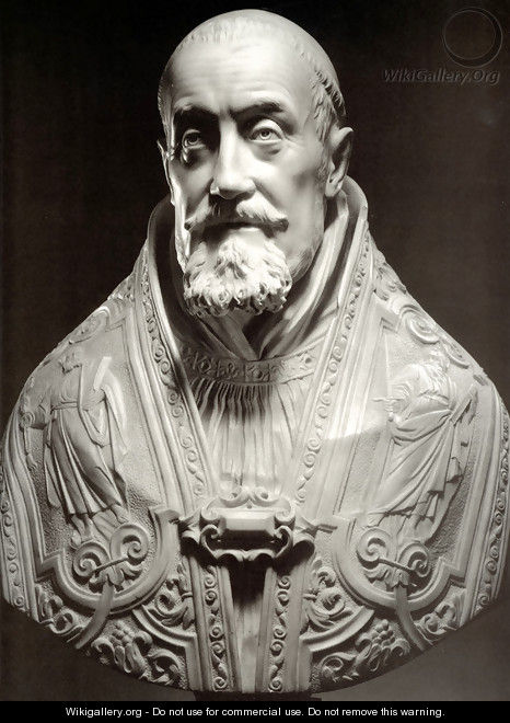 Bust of Pope Gregory XV - Gian Lorenzo Bernini