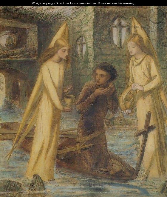 The Quest of the Holy Grail - Elizabeth Eleanor Siddal