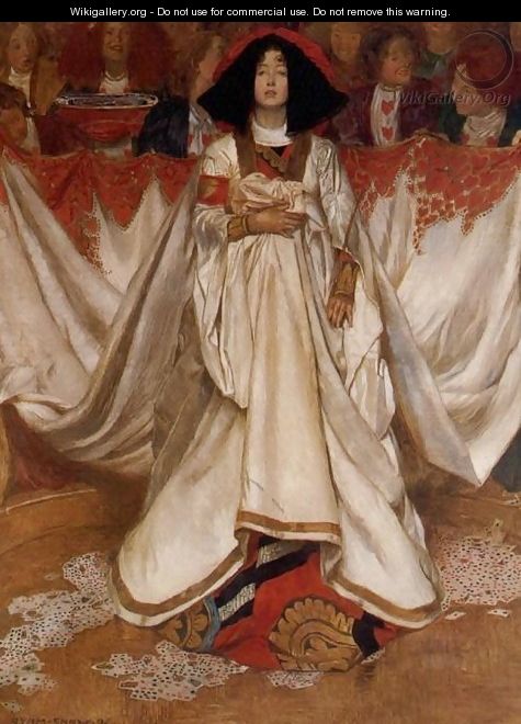 The Queen of Hearts - John Byam Liston Shaw