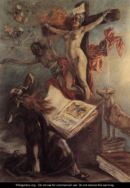 The Temptation of St. Anthony - Felicien Rops