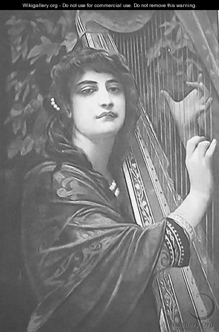 The Harp of Tara - Antoine Auguste Ernest Hebert