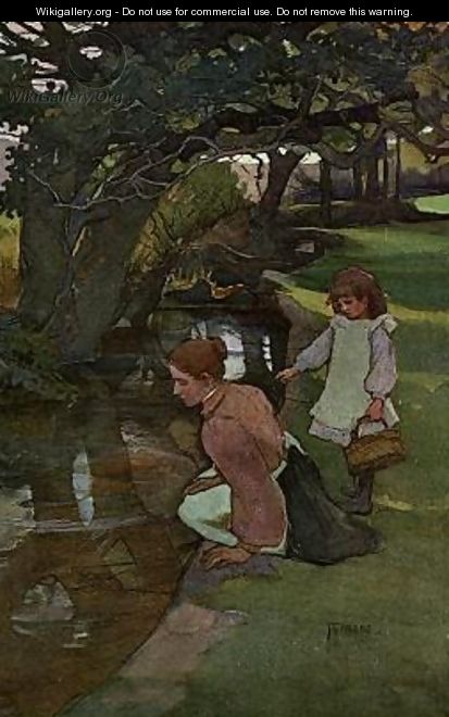 By the Brook - Elizabeth Stanhope Forbes