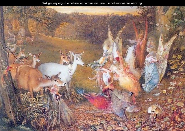 The Enchanted Forest - John Anster Fitzgerald