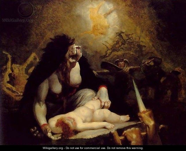 The Night-Hag Visiting the Lapland Witches - Johann Henry Fuseli