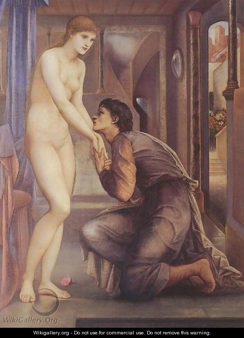 Pygmalion and the Image - The Soul Attains - Sir Edward Coley Burne-Jones