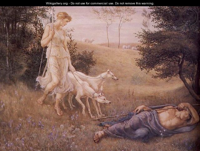 Diana and Endymion - Walter Crane