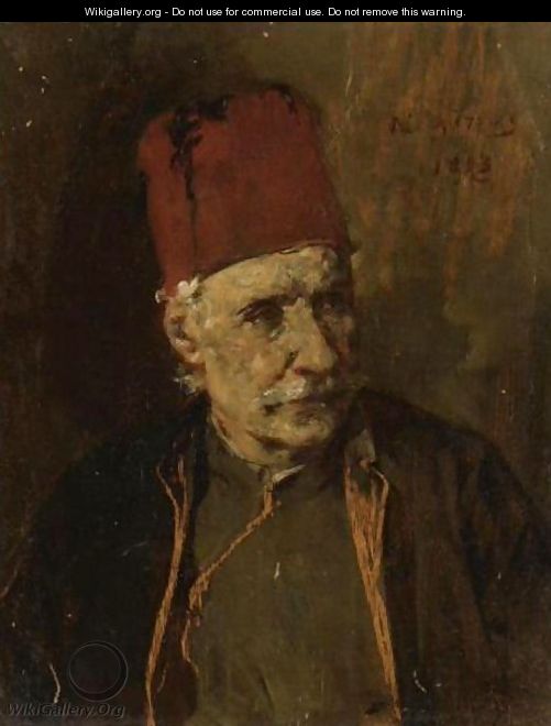 Portrait of a Greek Man - Nikiforos Lytras