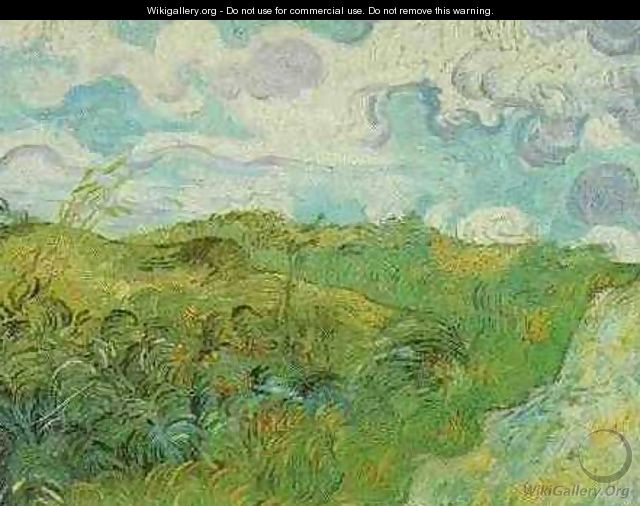 Green Wheat Fields - Vincent Van Gogh