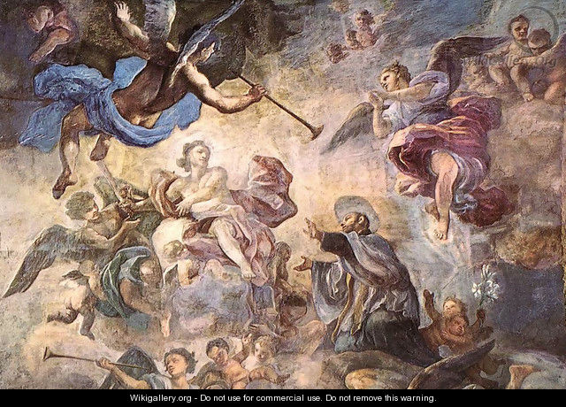 Saint Cajetan Appeasing Divine Anger - Francesco Solimena
