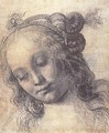 Head Of A Girl (study) - Andrea Del Verrocchio