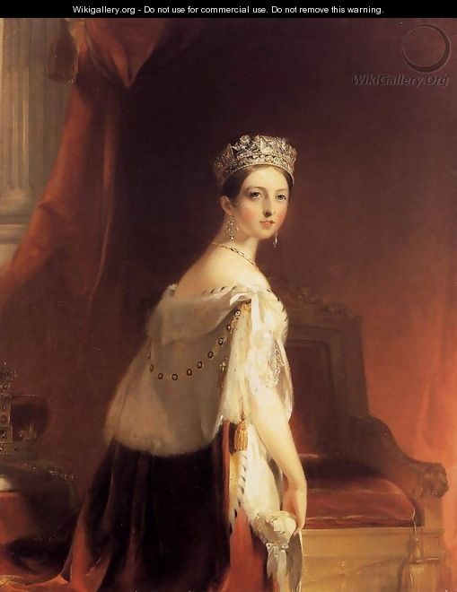 Queen Victoria 1838 - Thomas Sully