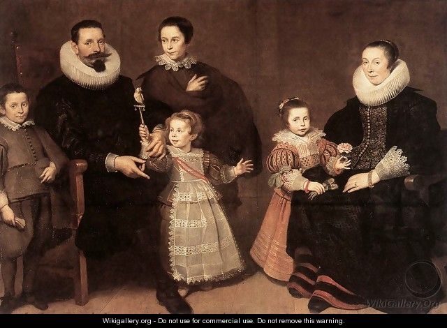 Family Portrait 1631 - Cornelis De Vos
