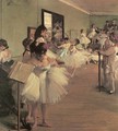 Dance Class I - Edgar Degas