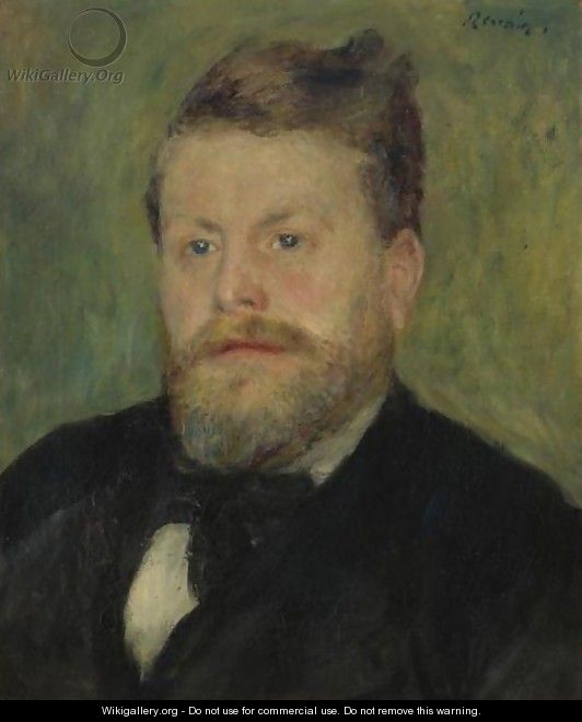 Portrait de Jacques-Eugene Spuller - Pierre Auguste Renoir