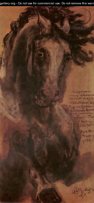 Horse Study I - Jan Matejko