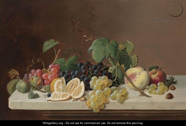 Still Life with Fruit 2 - Severin Roesen