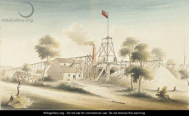 Seaham Gold Mining Company, Alma, Maryborough - William Tibbits
