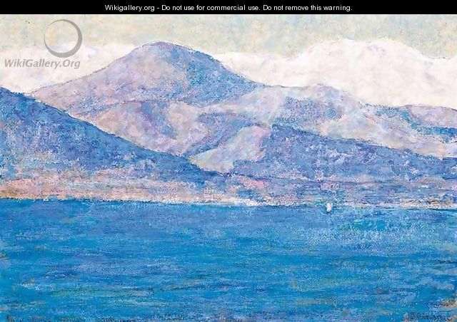 Les Alpes Maritimes, Antibes - John Peter Russell