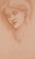 Head of a Girl 3 - Sir Edward Coley Burne-Jones