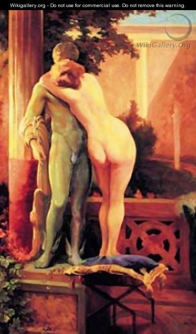 Hermes and Aphrodite - Jan Styka