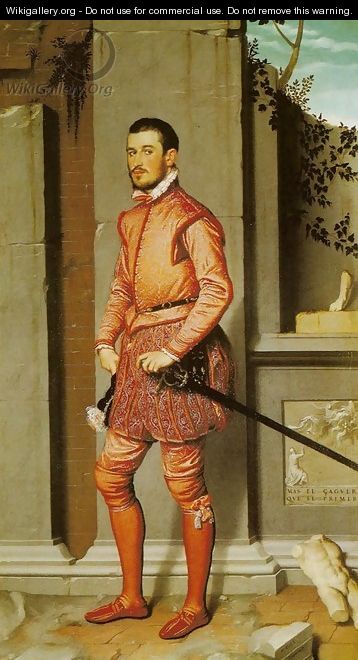 Gentleman in Pink, Gian Gerolamo Grumelli (Il cavaliere in rosa) - Giovanni Battista Moroni