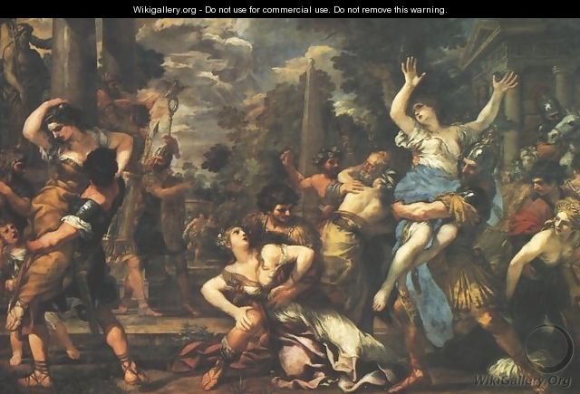 Rape of the Sabine Women - Pietro Da Cortona (Barrettini)