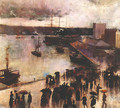 Departure of the 'Orient', Circular Quay - Charles Conder