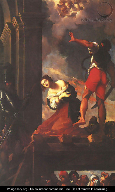 Martyrdom of St. Margaret (Martirio di santa Margherita) - Lodovico Carracci