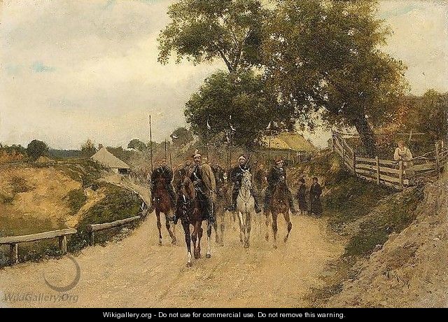 Cavalry During the Uprising of 1863 - Ryszard Okninski