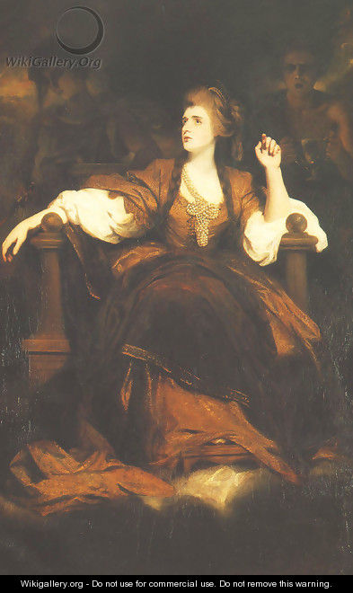 Mrs. Siddons as the Tragic Muse - Sir Joshua Reynolds