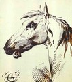 Head of a Horse - Aleksander Orlowski