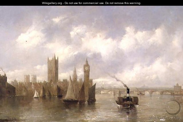 The Houses of Parliament - Alfred Vickers