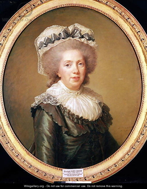 Portrait of Adelaide de France 1732-1800 1791 - Elisabeth Vigee-Lebrun
