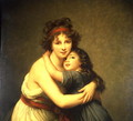 Madame Vigee-Lebrun and her Daughter, Jeanne-Lucie-Louise 1780-1819 1789 - Elisabeth Vigee-Lebrun