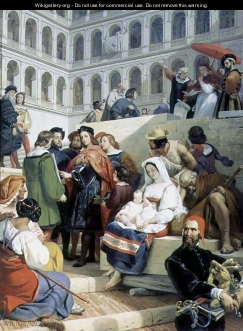 Raphael in the Vatican, 1832 - Horace Vernet