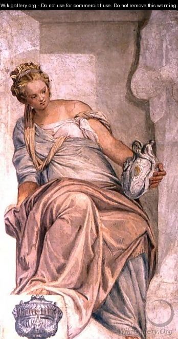 Temperance, from the wall of the sacristy - Paolo Veronese (Caliari)